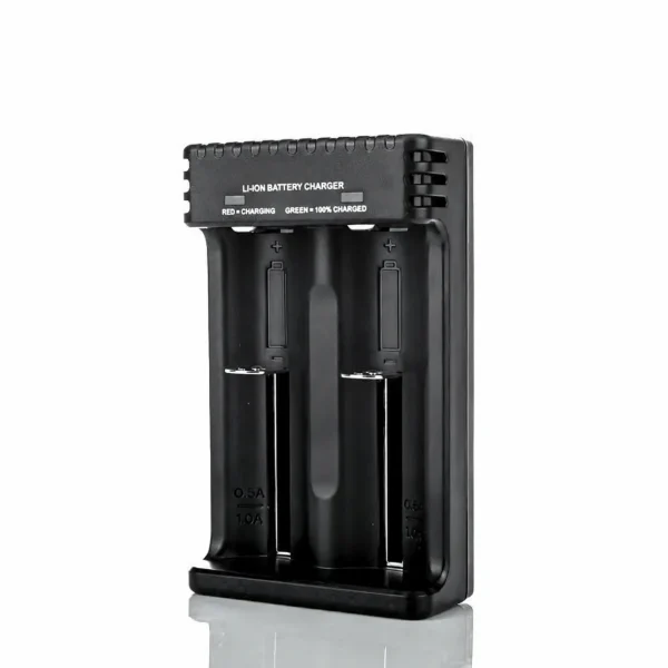 NOVEXAGEAR Refined Hohm School 2 Bay Battery Charger