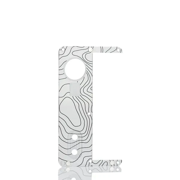 NOVEXAGEAR Classic Clear Design Inner Panel for dotAIO V2 - Green Topographic