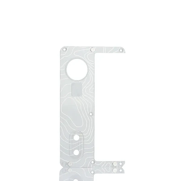 NOVEXAGEAR Classic Clear Design Inner Panel for dotAIO V2 - Green Topographic