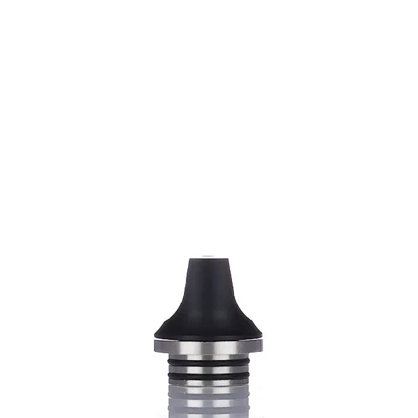 NOVEXAGEAR Luxe Vapor Authority Large Duckbill 810 Drip Tip - Black Delrin
