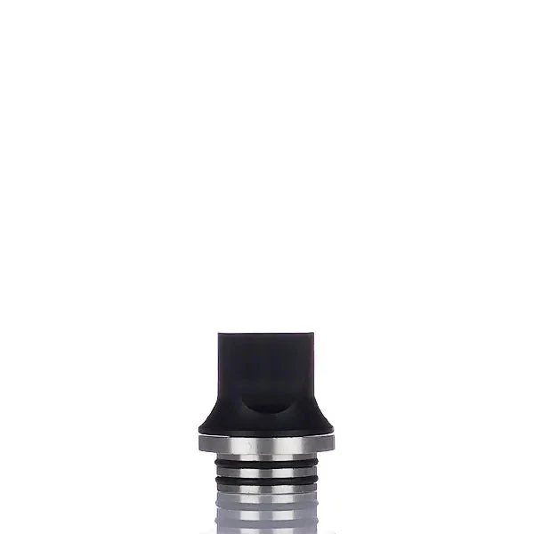 NOVEXAGEAR Luxe Vapor Authority Large Duckbill 810 Drip Tip - Black Delrin
