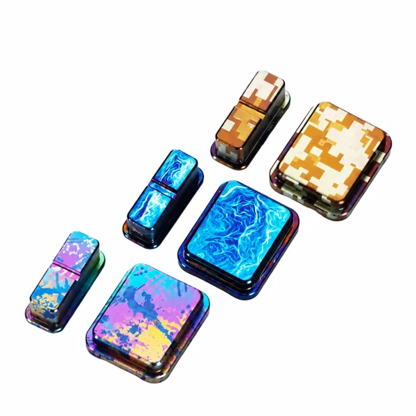 NOVEXAGEAR Classic SturdyFlow dotSturdy Collab Button Set - Cobalt Inferno