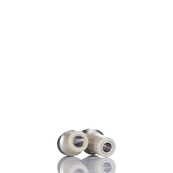 NOVEXAGEAR Refined Vapor Authority Straight Pipe Twins 510 Drip Tip - Black Delrin